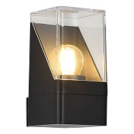 SL9016.401.01 Светильник уличный настенный ST-Luce черный/черный E27 1*15W САЙД 500_191_2950215